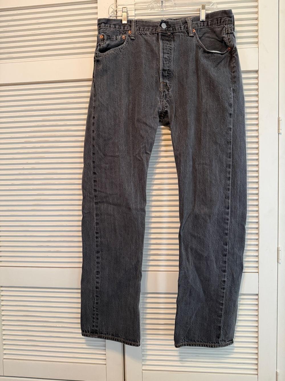 Levi's Men's 501 Straight Leg Button-Fly Jeans 38x34